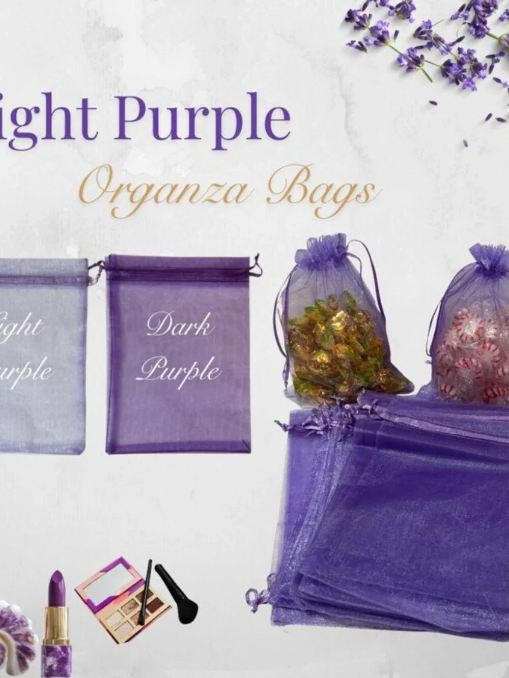 Jeezoflips organza bags